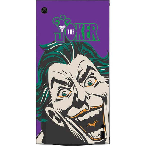 DC Comics The Joker The Classic Art XBox Series X Digital Edition Console Skin